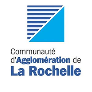 Logo de la communauté d'agglomération de La Rochelle, partenaire des Fêtes Maritimes de La Rochelle