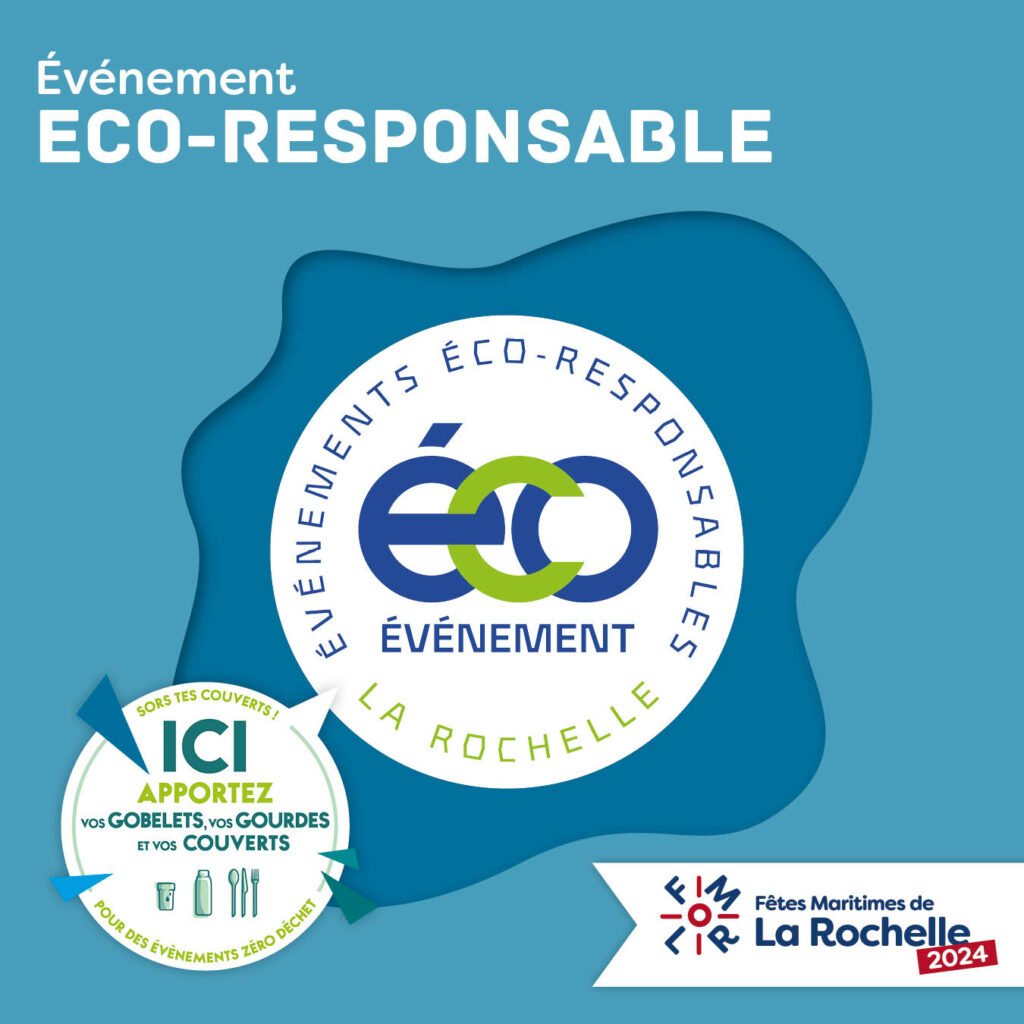 Les Fêtes Maritimes de La Rochelle, un événement eco-responsable