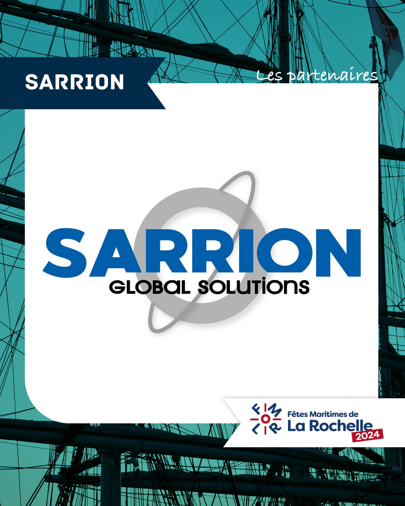 Groupe Sarrion, partenaire des Fêtes Maritimes de La Rochelle 2024