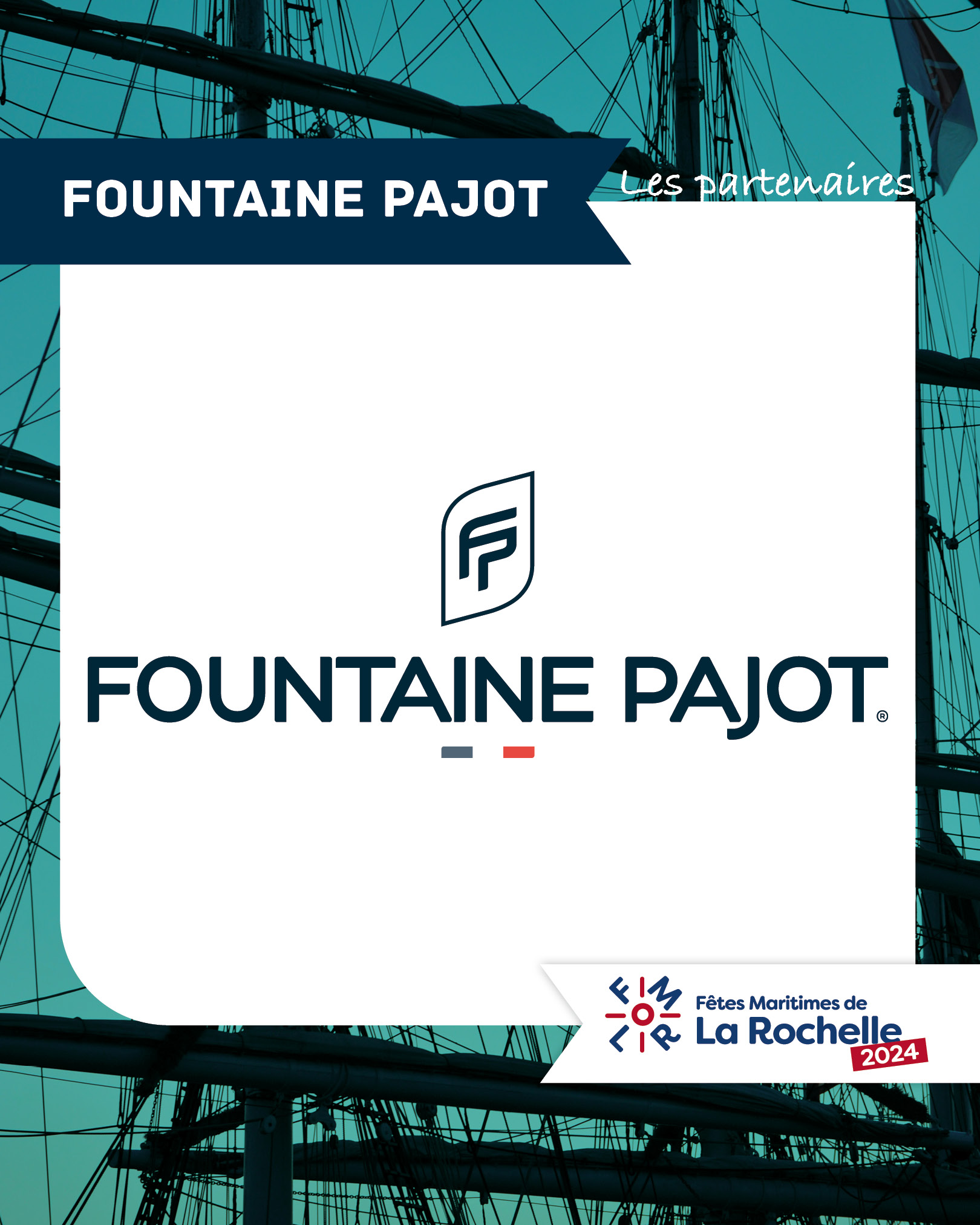 Fountaine Pajot, partenaire des Fêtes Maritimes de La Rochelle 2024