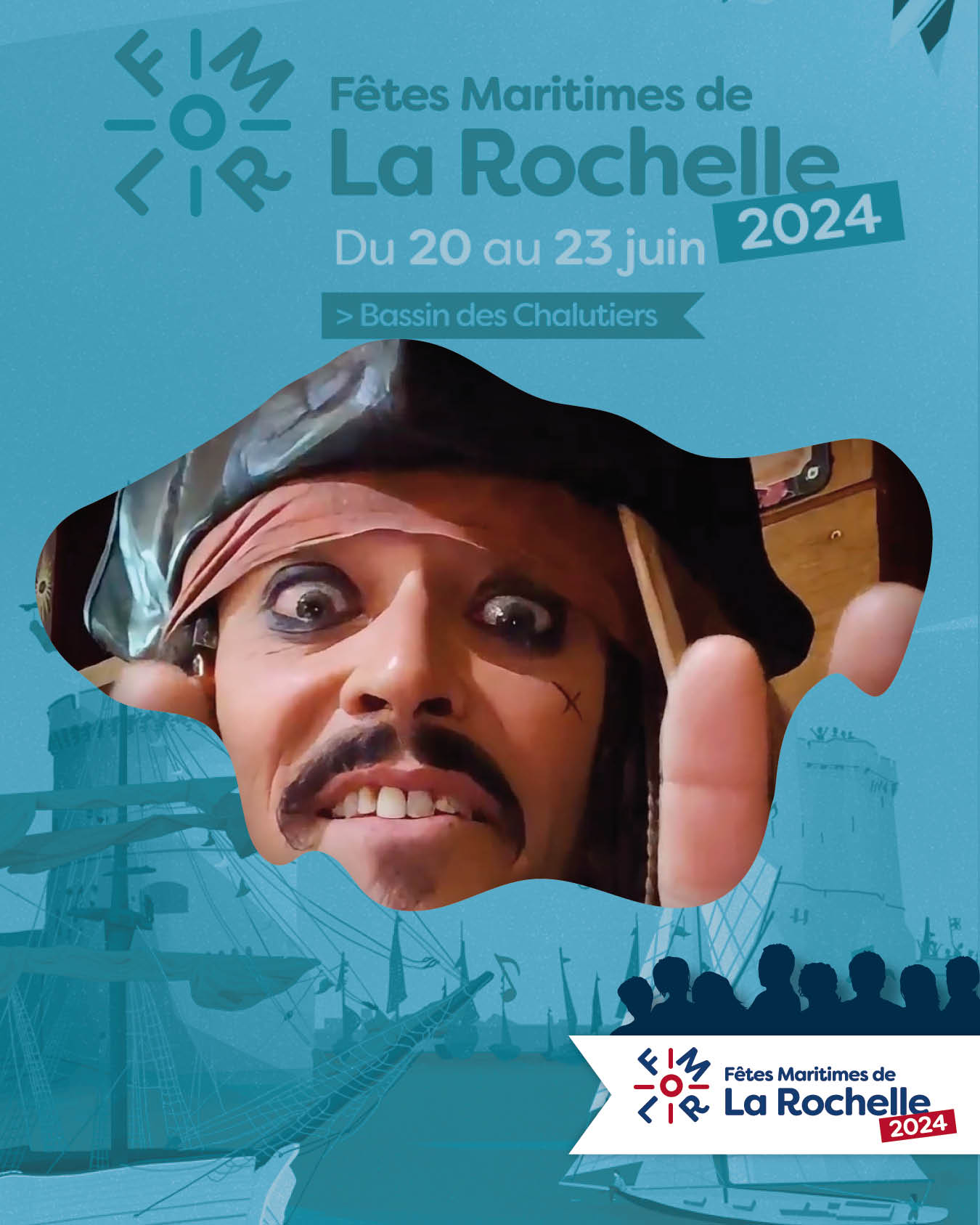Jack Sparrow sera aux Fêtes Maritimes de La Rochelle