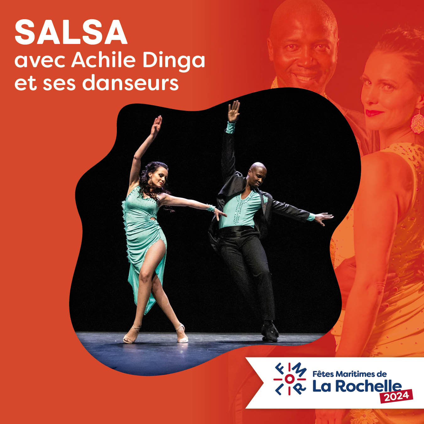 Achile Dinga (Salsa) aux Fêtes Maritimes de La Rochelle 2024