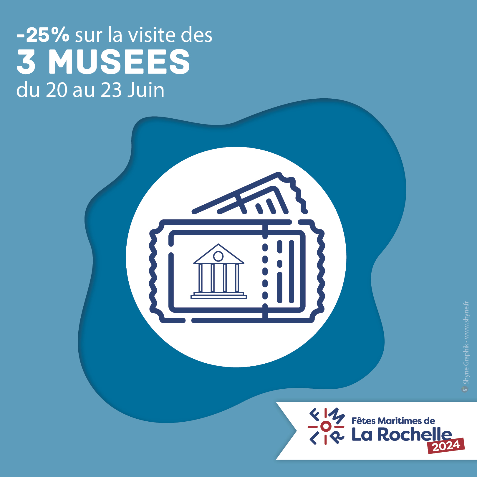 Pass 3 musées pendant les Fêtes Maritimes de La Rochelle 2024